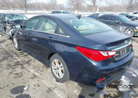 2014 Hyundai Sonata Gls из США, поврежденный, VIN 5NPEB4AC9EH870095